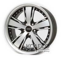 Диски Replica Audi V21 W8.5 R18 PCD5x112 ET35 DIA73.1 MBMF