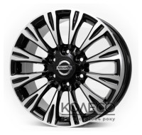 Диски Replica Nissan RB02 W8 R18 PCD6x139.7 ET35 DIA78.1 BMF