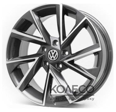 Replica Volkswagen RB222 W7 R16 PCD5x112 ET45 DIA57.1 GMF