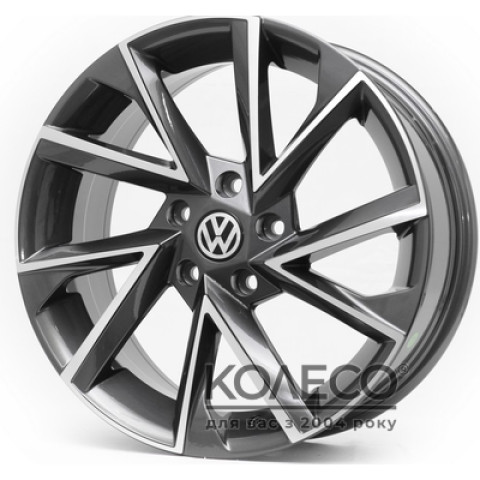 Replica Volkswagen RB222 W7 R16 PCD5x112 ET45 DIA57.1 GMF