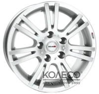 Диски Mak Fiorano W7 R17 PCD4x108 ET15 DIA65.1 silver