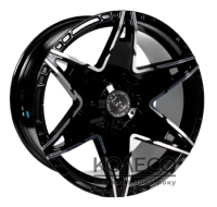 Диски GT 6090 W9 R17 PCD6x139.7 ET-12 DIA110.5 BM