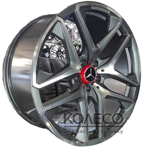 Replica Mercedes A021 W9.5 R20 PCD5x112 ET35 DIA66.6 GMF