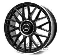 Диски Replica Mercedes 8123 W11 R22 PCD5x112 ET47 DIA66.6 MBML