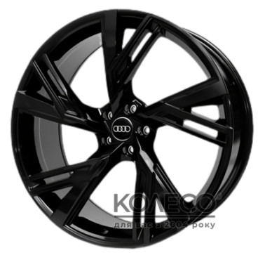 Replica Audi 6105 W9.5 R22 PCD5x112 ET35 DIA66.45 Black