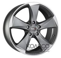 Диски Mak Raptor 5 W8.5 R19 PCD5x120 ET50 DIA65.1 graphite