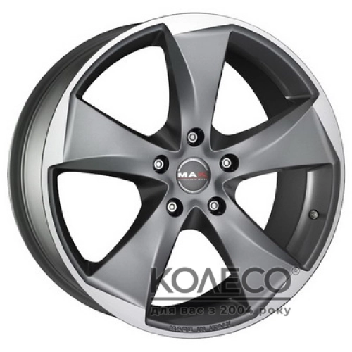 Mak Raptor 5 W8.5 R19 PCD5x120 ET50 DIA65.1 graphite