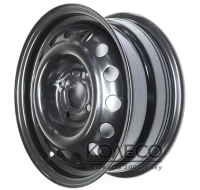 Диски Дорожная Карта DACIA LOGAN W5.5 R14 PCD4x100 ET43 DIA60 Black