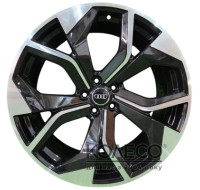 Диски Replica Audi 6109 W9.5 R22 PCD5x112 ET30 DIA66.45 BMF