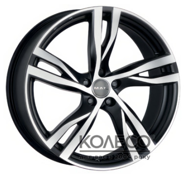 Mak Stockholm W8 R18 PCD5x108 ET45 DIA63.4 ice black