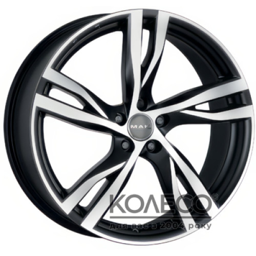 Mak Stockholm W8 R18 PCD5x108 ET45 DIA63.4 ice black
