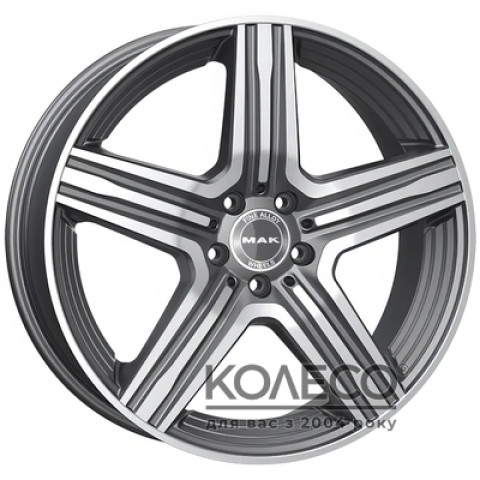 Mak LEWIS W9 R20 PCD5x112 ET57 DIA66.6 GMMF