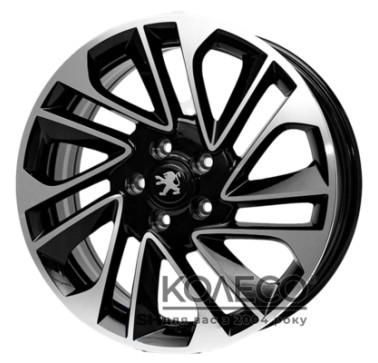 Replica Peugeot RX703 W7 R17 PCD5x108 ET46 DIA67.1 BMF