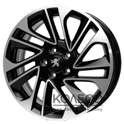 Replica Peugeot RX703 W7 R17 PCD5x108 ET46 DIA67.1 BMF