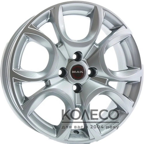 Mak Torino W6 R15 PCD5x98 ET39 DIA58.1 silver
