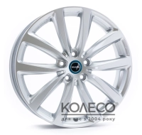 Диски Mak Watt W5 R19 PCD5x112 ET43 DIA66.6 silver