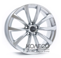Диски Mak Wolf W6.5 R16 PCD5x98 ET39 DIA58.1 silver