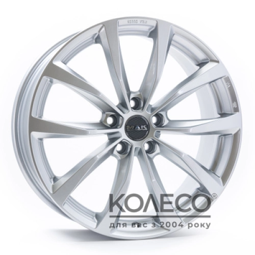 Mak Wolf W6.5 R16 PCD5x98 ET39 DIA58.1 silver