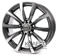Диски Mak Wolf W8 R20 PCD5x114.3 ET35 DIA76 GMMF