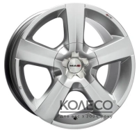 Диски Mak X-Force W9 R18 PCD5x120 ET50 DIA65.1 silver