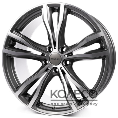 Mak X-Mode W9 R19 PCD5x120 ET37 DIA74.1 GMMF