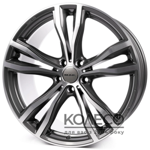 Mak X-Mode W9 R19 PCD5x120 ET37 DIA74.1 GMMF