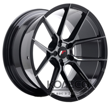 Japan Racing JR30 W9.5 R19 PCD5x120 ET35 DIA72.6 Black