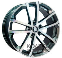 Диски Replica Volkswagen GT DIM5088 W8 R19 PCD5x112 ET43 DIA57.1 Gloss Gr