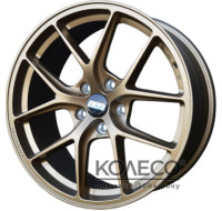 Диски Flow Forming FF012 W9.5 R20 PCD5x120 ET40 DIA72.6 Matt bronz