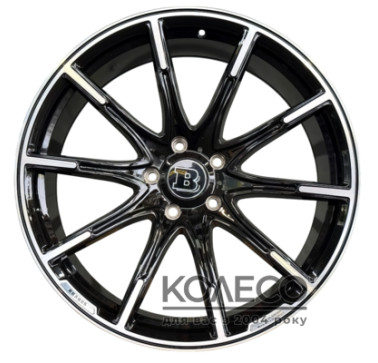 Replica MINI1117 W10 R22 PCD5x130 ET36 DIA84.1 Black