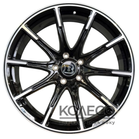 Replica MINI1117 W10 R22 PCD5x130 ET36 DIA84.1 Black