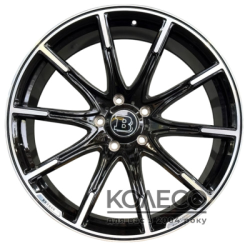 Replica MINI1117 W10 R22 PCD5x130 ET36 DIA84.1 Black
