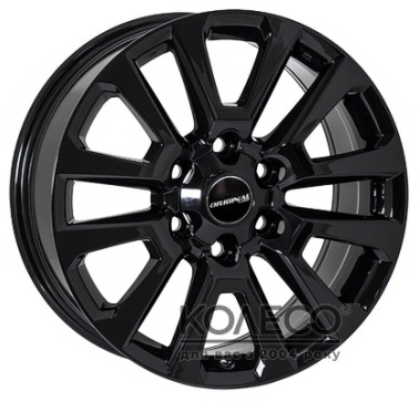 Zorat Wheels BK5881 W7.5 R17 PCD6x139.7 ET25 DIA106.1 Black
