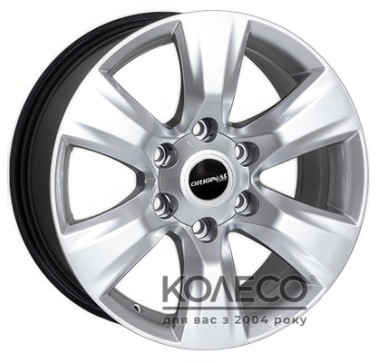 Zorat Wheels BK282 W7.5 R17 PCD6x139.7 ET25 DIA106.2 HS