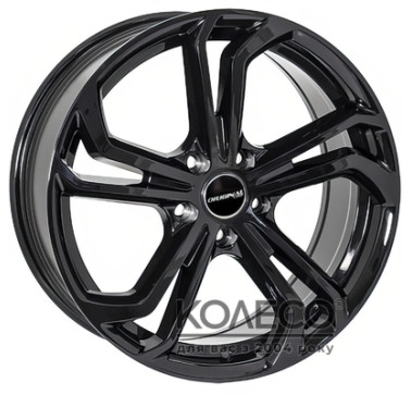Zorat Wheels BK5620 W7.5 R17 PCD5x112 ET45 DIA57.1 Black