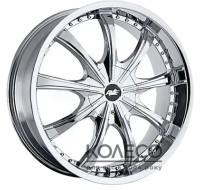 Диски Mi-tech A-605 W9.5 R22 PCD6x139.7 ET18 chrome