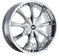 Диски Mi-tech A-605 W9.5 R22 PCD6x139.7 ET18 chrome
