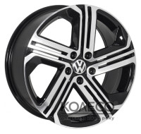 Диски Zorat Wheels ZW-BK5156 W8 R18 PCD5x112 ET45 DIA57.1 BP