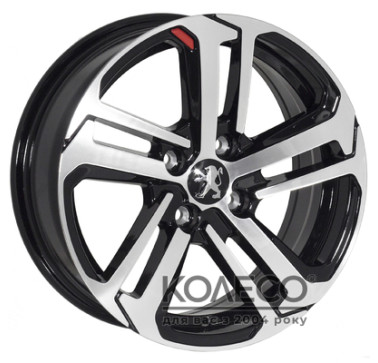 Zorat Wheels ZW-BK5447 W6.5 R16 PCD4x108 ET20 DIA65.1 MB