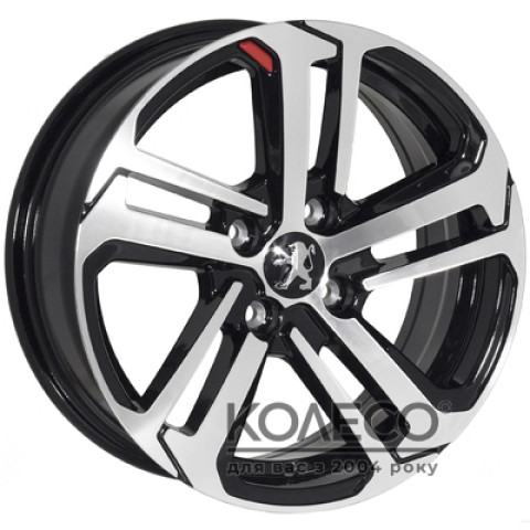 Zorat Wheels ZW-BK5447 W6.5 R16 PCD4x108 ET20 DIA65.1 MB