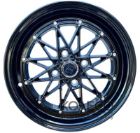 Диски Flow Forming FF122 W5 R14 PCD4x100 ET25 DIA73.1 Black