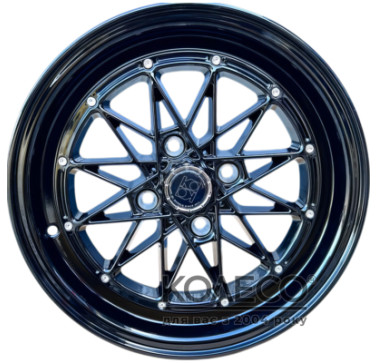 Flow Forming FF122 W5 R14 PCD4x100 ET25 DIA73.1 Black