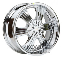 Диски Mi-tech D-27 W9 R20 PCD6x139.7 ET15 chrome