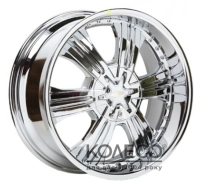 Диски Mi-tech D-27 W9 R20 PCD6x139.7 ET15 chrome