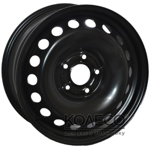 AV Wheels Ford W6 R15 PCD4x108 ET47.5 DIA63.4 Black