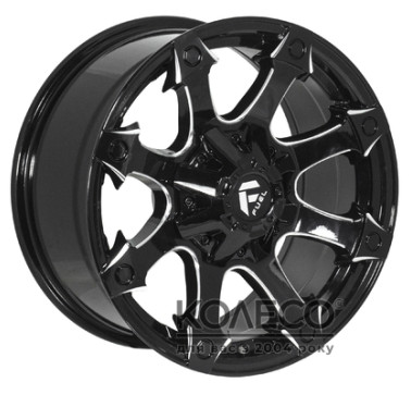 JH 10686 W8.5 R17 PCD6x135 DIA108.1 Black
