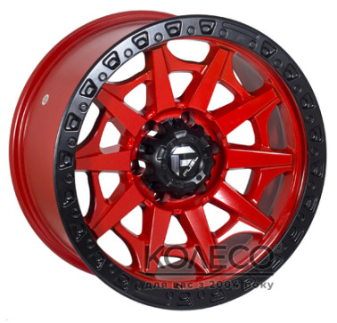 JH OR003 W9 R18 PCD6x139.7 ET-10 DIA110.1 Red matt