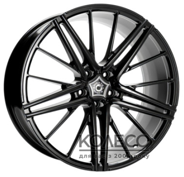 Wrath Wheels WF-5 W10 R20 PCD5x120 ET38 DIA74.1 Black