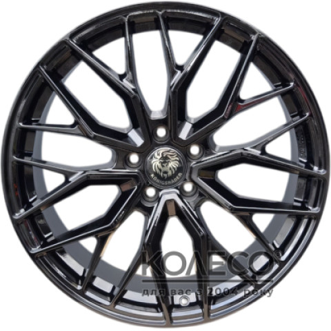 KONIGSRADER KR3 W8.5 R19 PCD5x108 ET45 DIA72.6 Black