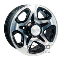 Диски GT 212 W7 R16 PCD5x150 ET2 DIA110.2 BMF